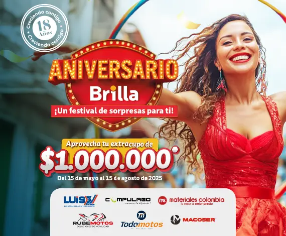 ANIVERSARIO BRILLA 