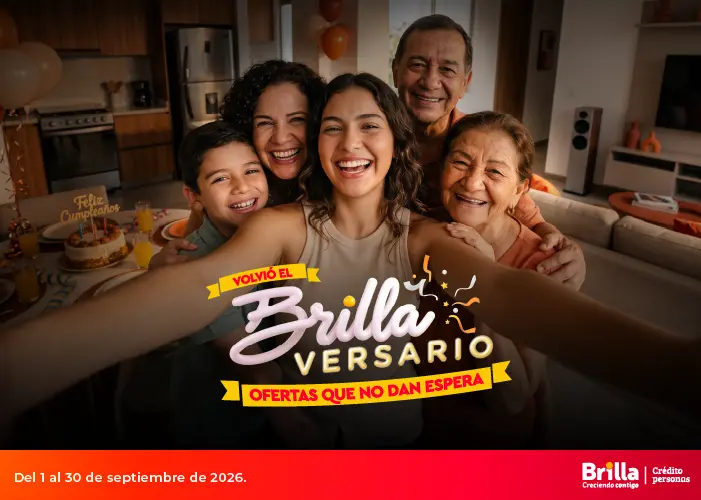 ¡Brillaversario 2026! Ponle fecha a lo que quieres