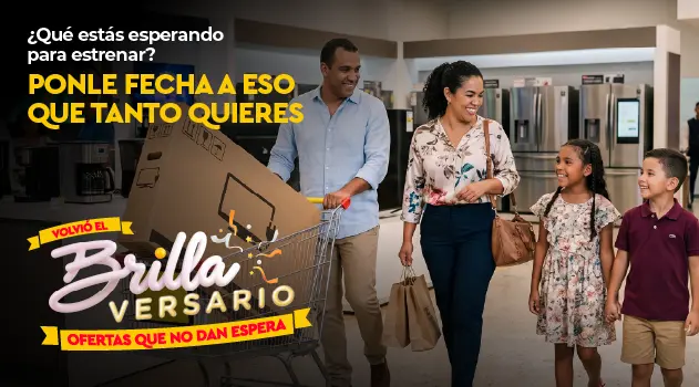 &iexcl;Estamos de aniversario y queremos celebrarlo contigo!