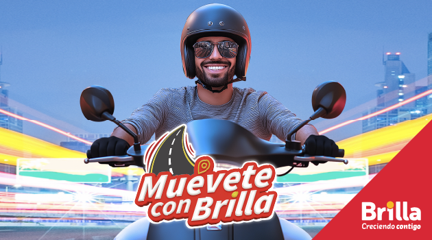 ¡Muévete con Brilla y aprovecha tu MEGACUPO hasta $28.000.000 de pesos!