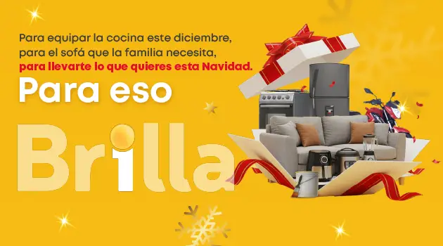 Esta Navidad todo es posible: estrena, renueva y sorprende con tu extracupo de $1.000.000 de pesos… Para eso, Brilla.